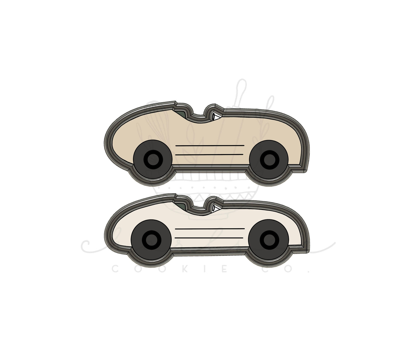 Car no. 2 cookie cutter