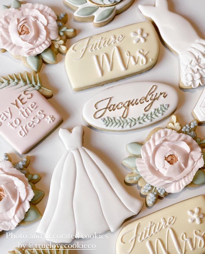 Wedding dresses cookie cutter