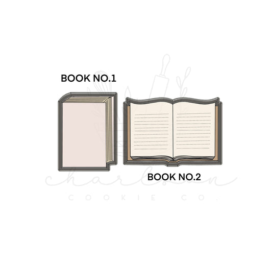 Book cookie cutter