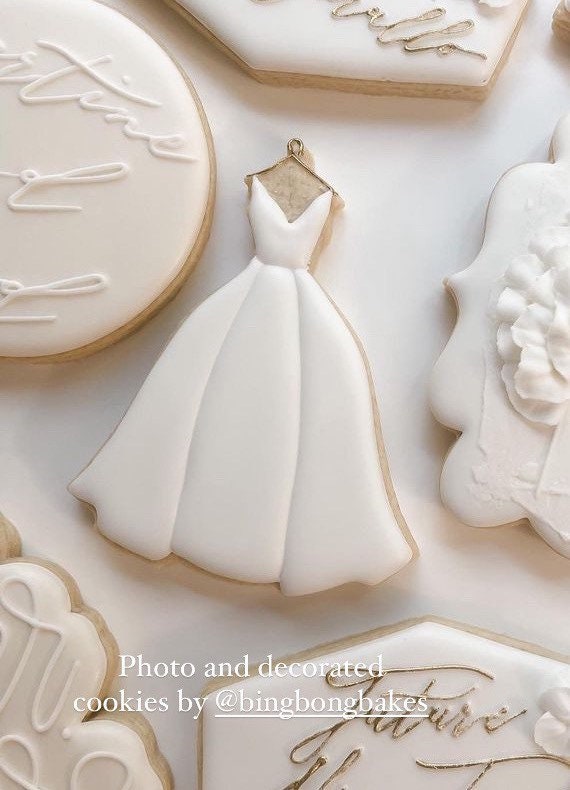 Wedding dresses cookie cutter