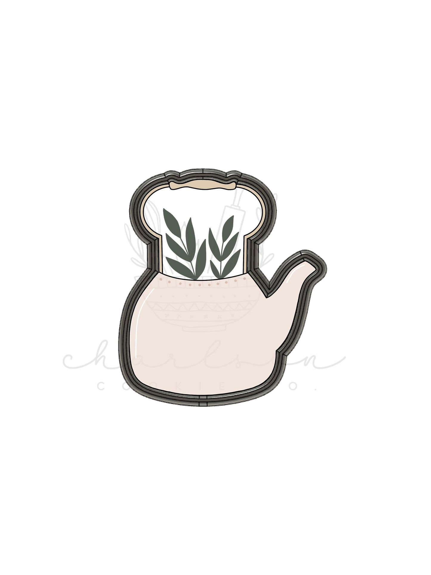 Tea pot / kettle cookie cutter