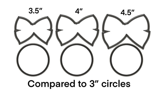 Bow no. 3 cookie cutter
