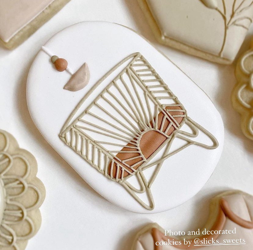 Modern arches and ovals cookie cutters