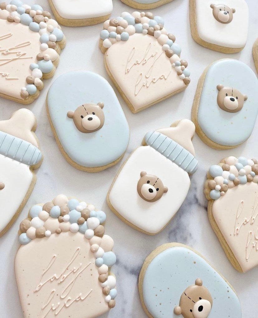 Baby bottle cookie cutter