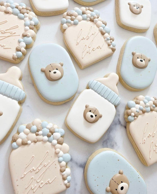 Baby bottle cookie cutter