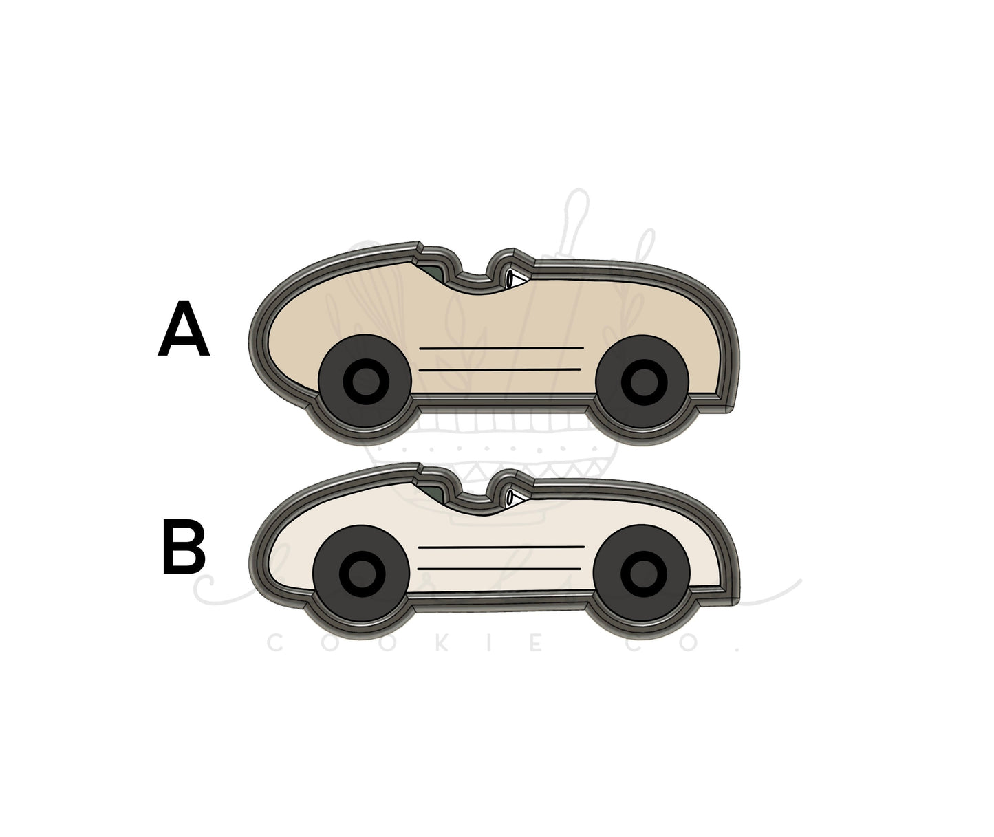 Car no. 2 cookie cutter