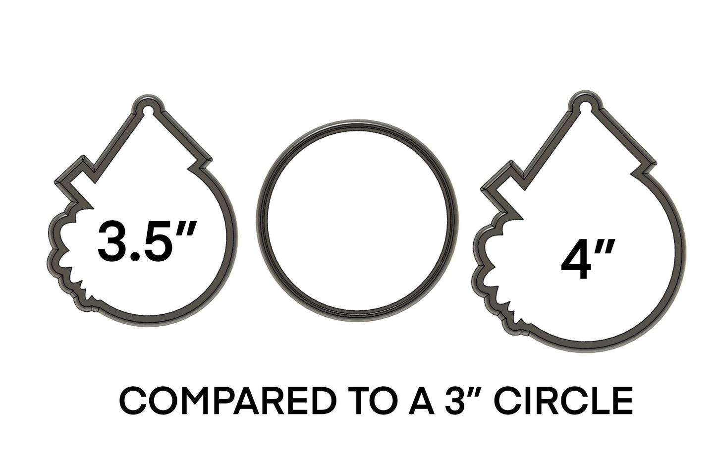 Coconut drink cookie cutter