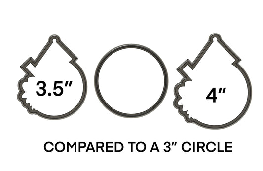 Coconut drink cookie cutter