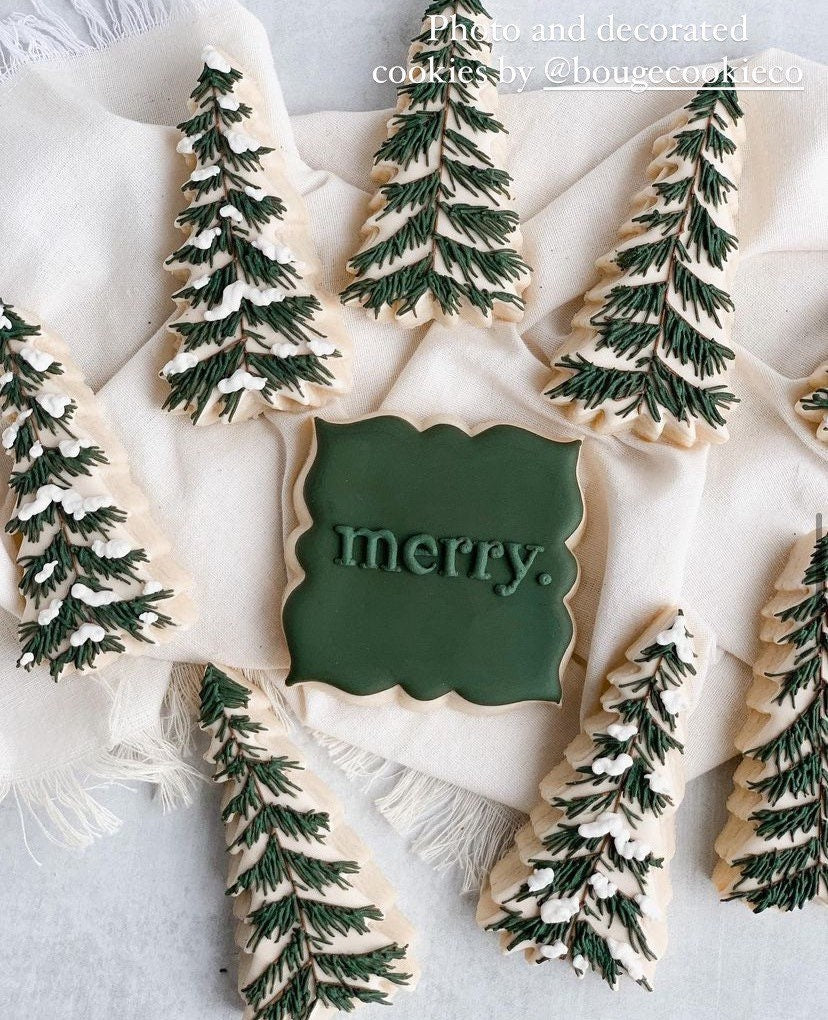 Madison plaque cookie cutter