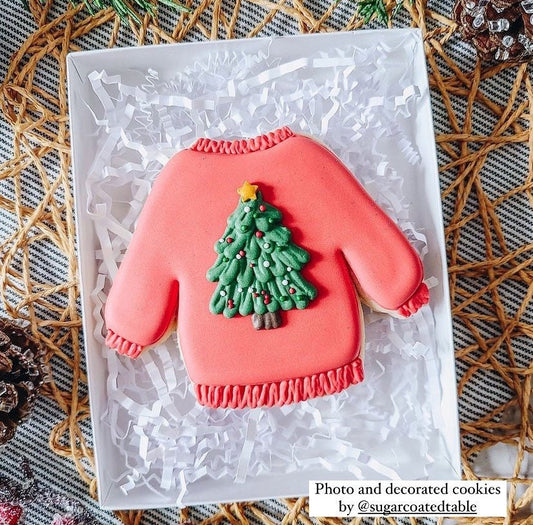 Sweater cookie cutter