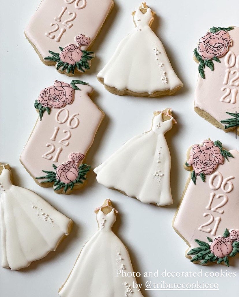Wedding dresses cookie cutter