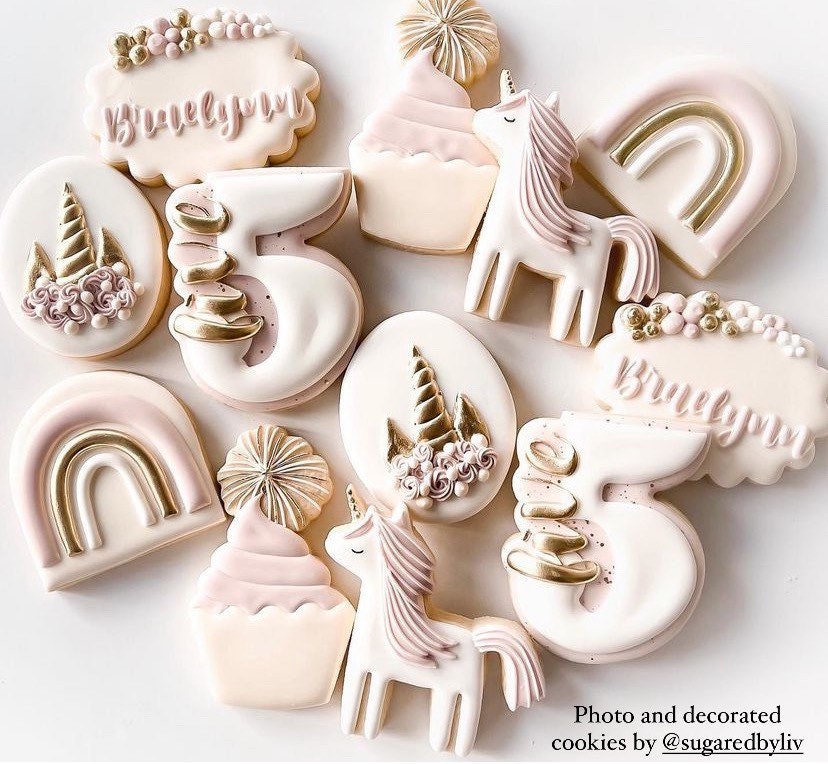 Unicorn cookie cutter