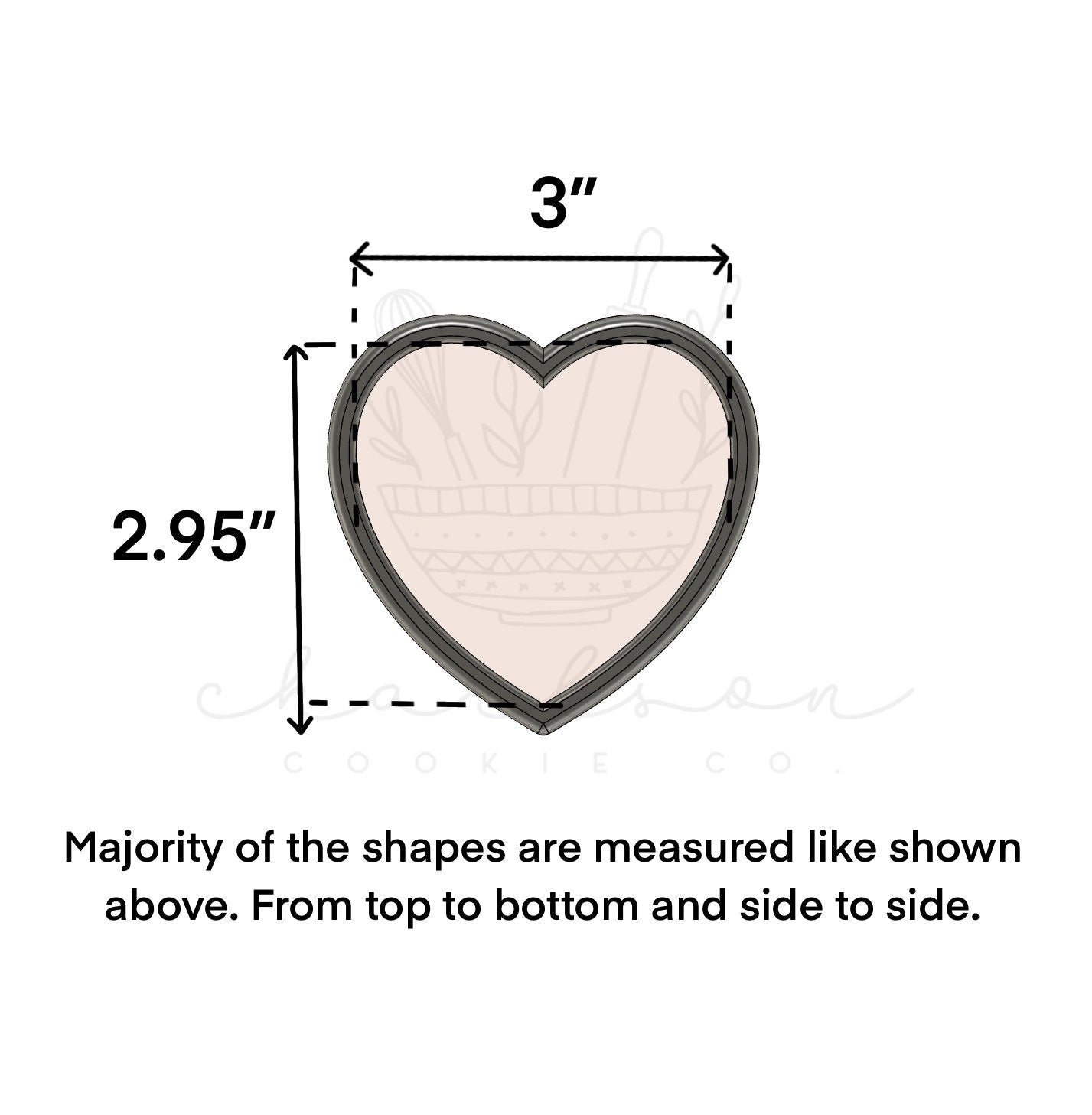 Beach scene cookie cutter