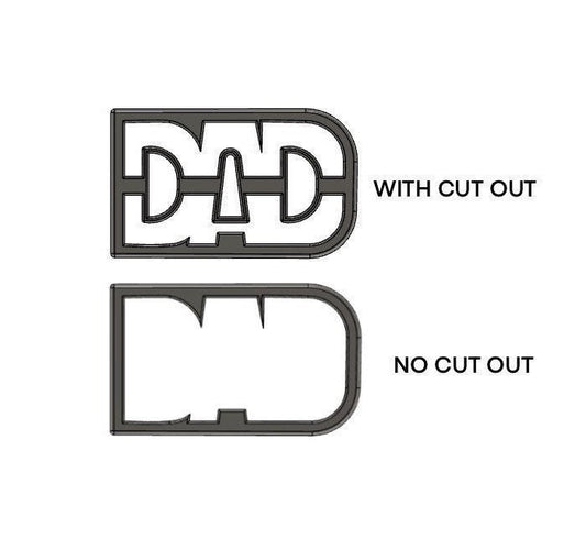 DAD cookie cutter