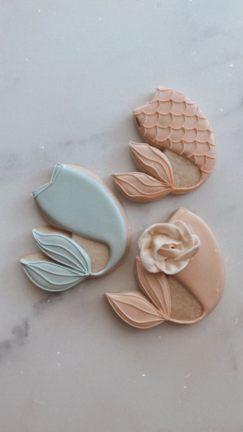 Mermaid tail no. 2 cookie cutter