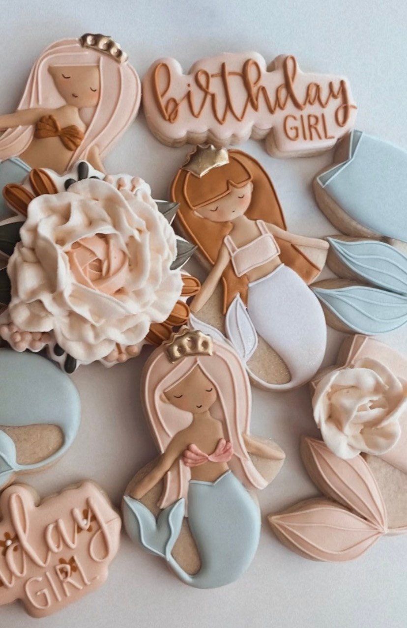 Mermaid cookie cutter