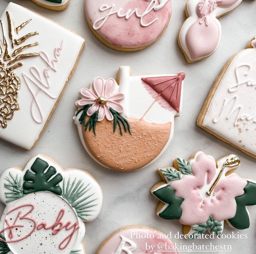 Coconut drink cookie cutter