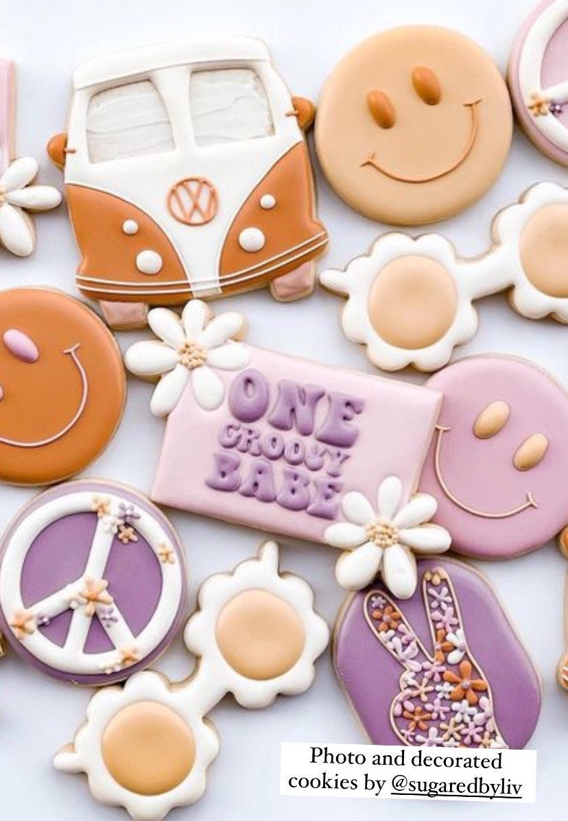 Daisy plaque cookie cutter