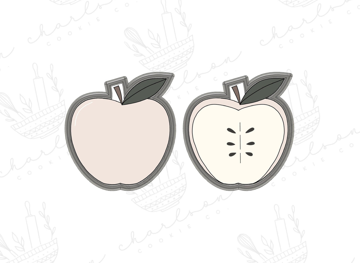 Apple cookie cutter