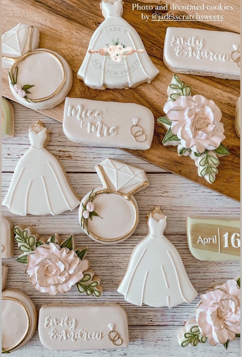 Peony no. 1 cookie cutter