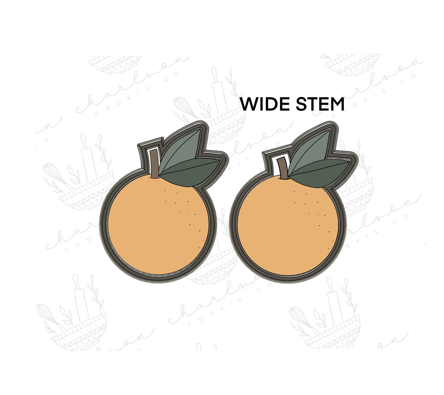 Orange cookie cutter