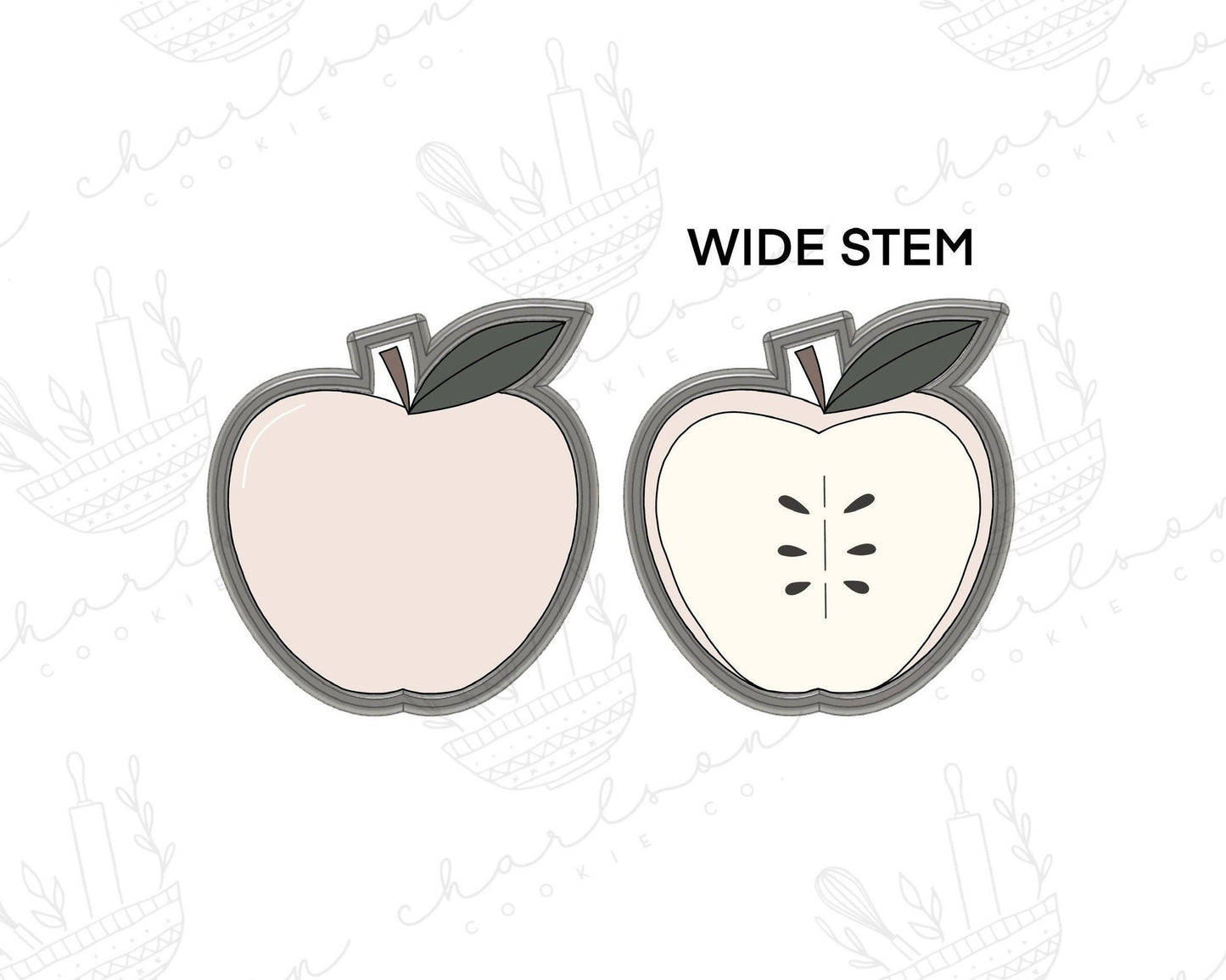 Apple cookie cutter