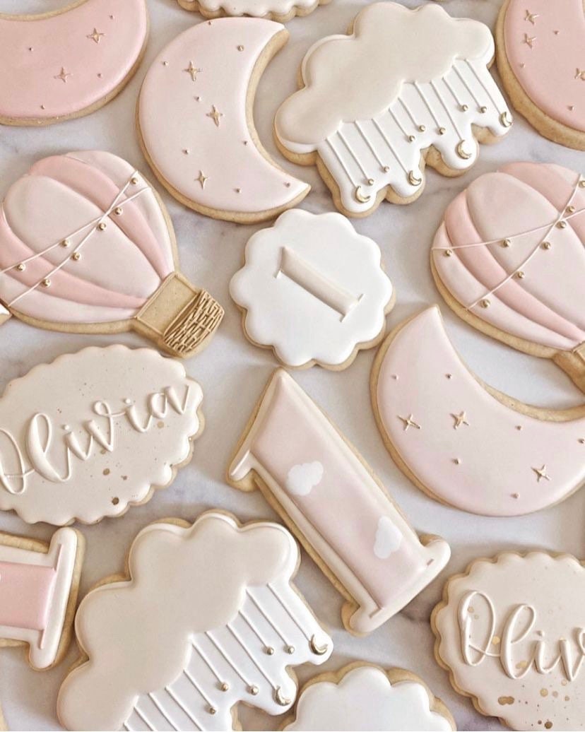 Hot air balloon no. 2 cookie cutter