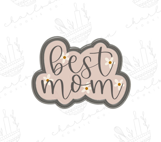 Best mom word cookie cutter