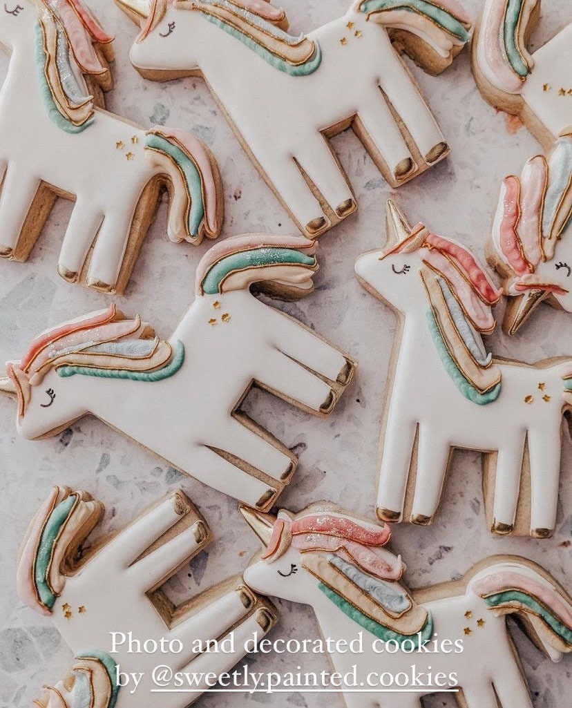 Unicorn cookie cutter
