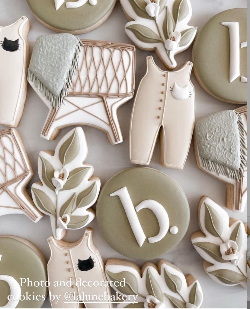 Bassinet cookie cutter