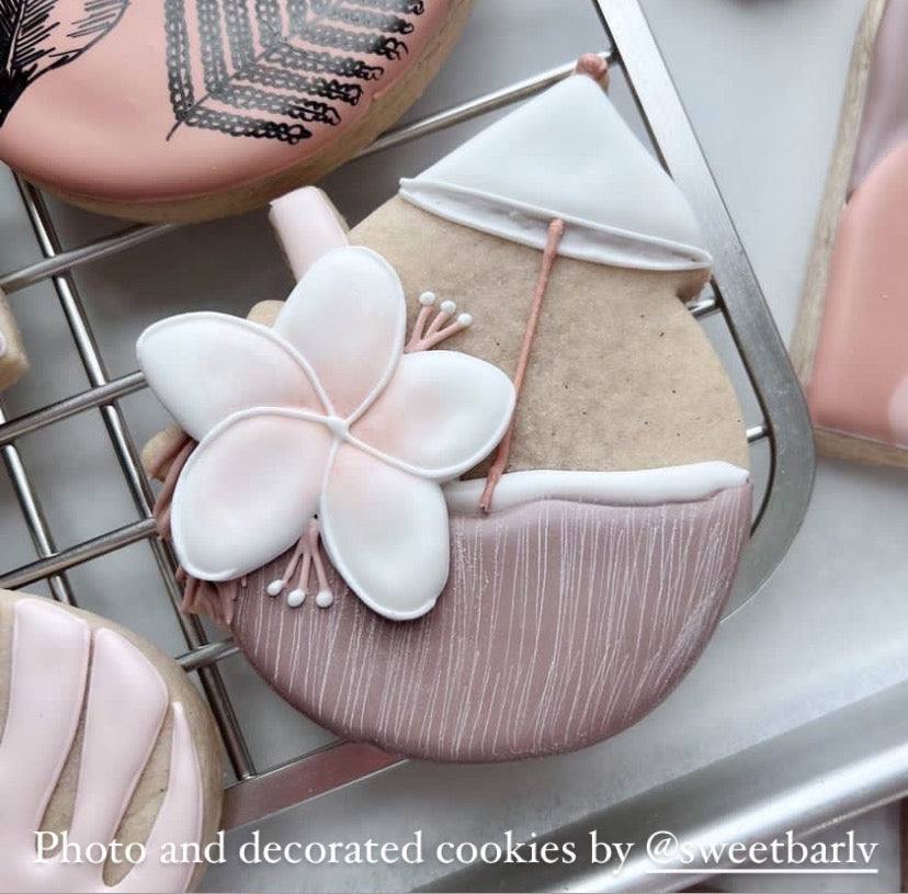Coconut drink cookie cutter