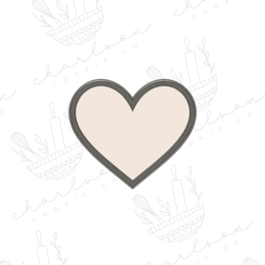 Heart no. 5 cookie cutter
