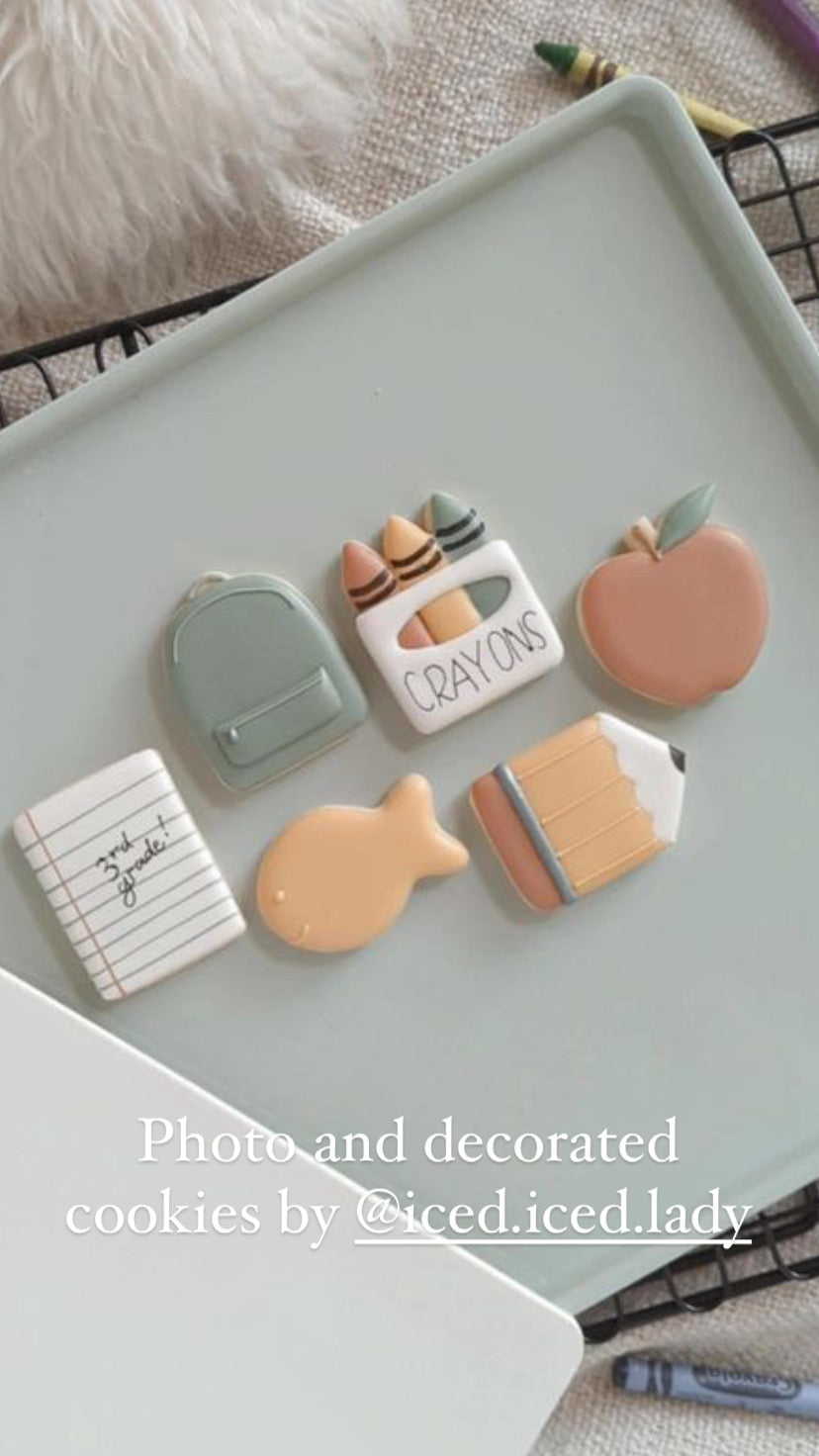 School cookie cutters