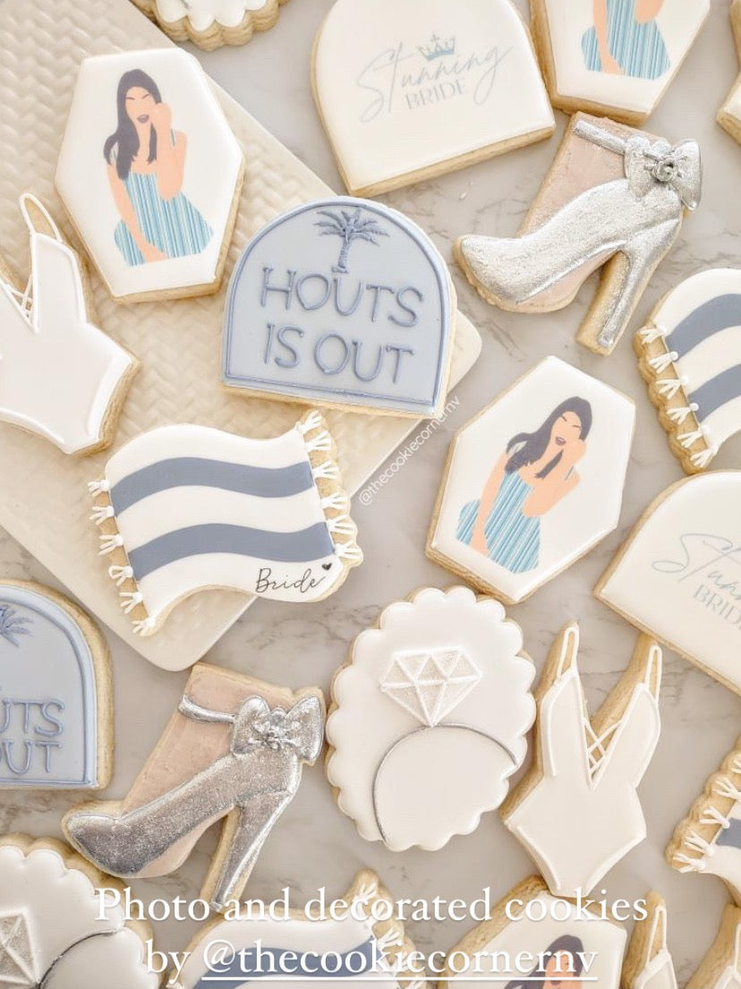 Heel no. 1 cookie cutter