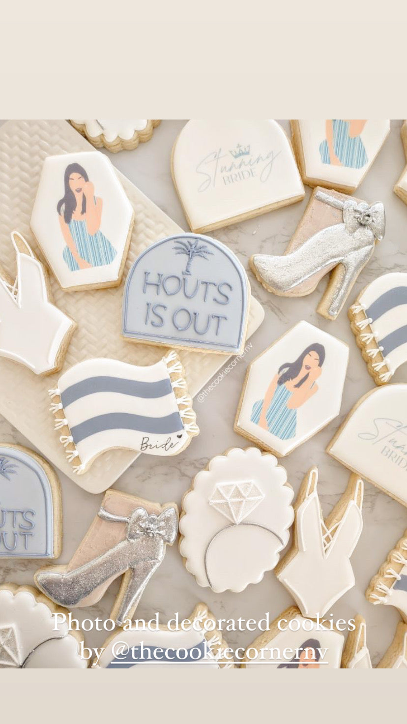 Heel no. 1 cookie cutter