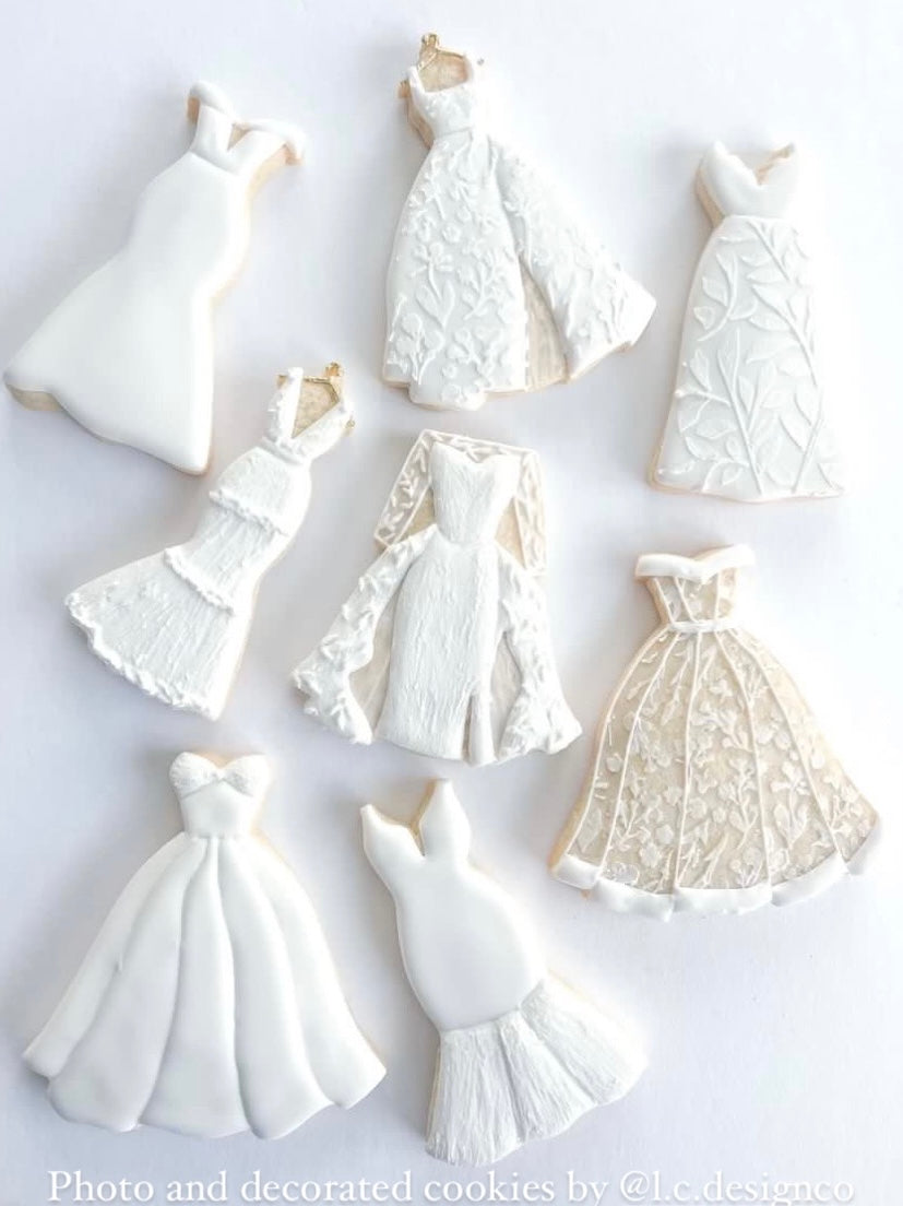 Wedding dresses cookie cutter