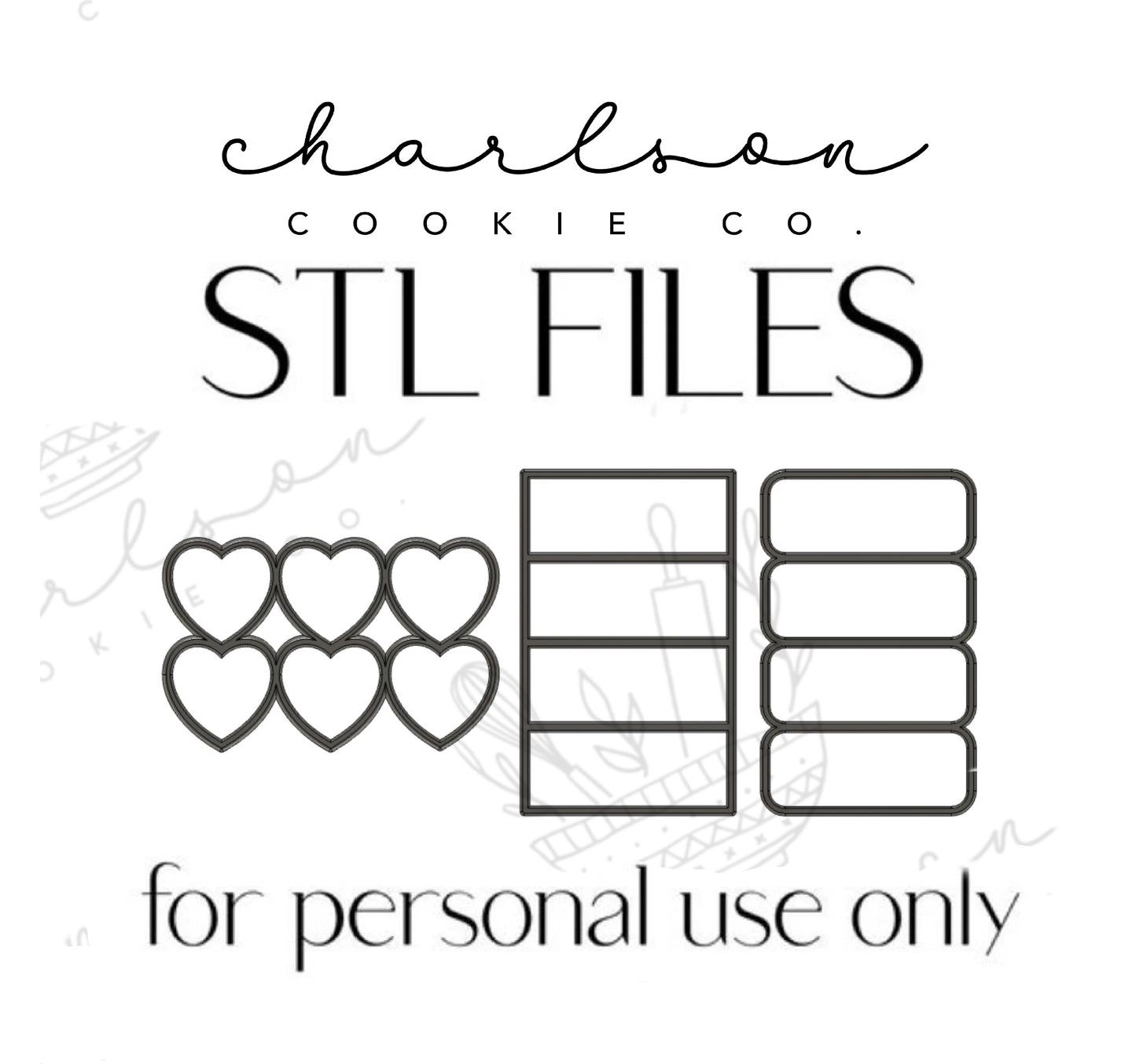 Multi-cutter STL files (digital files) / personal use only