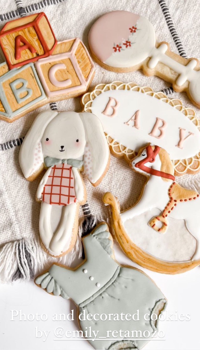 Bunny cookie cutter