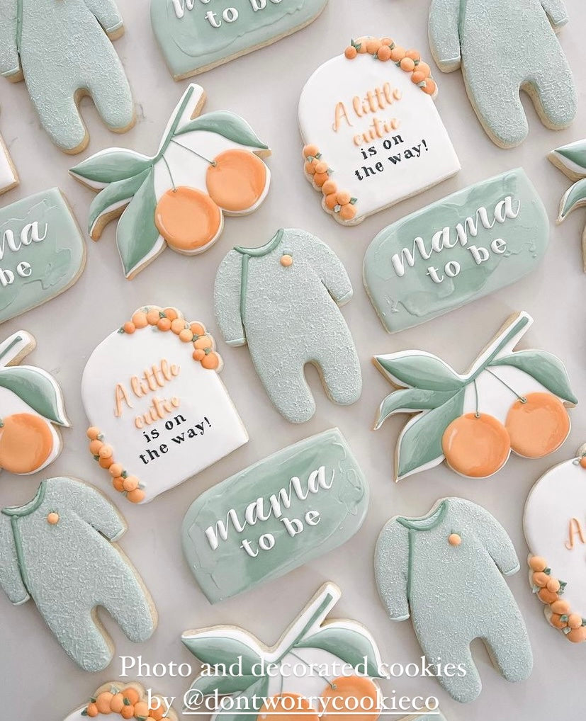 Lemon branch cookie cutter