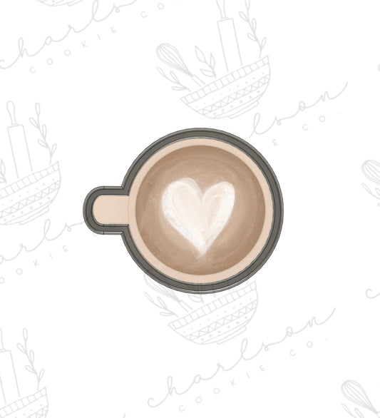 Latte cookie cutter