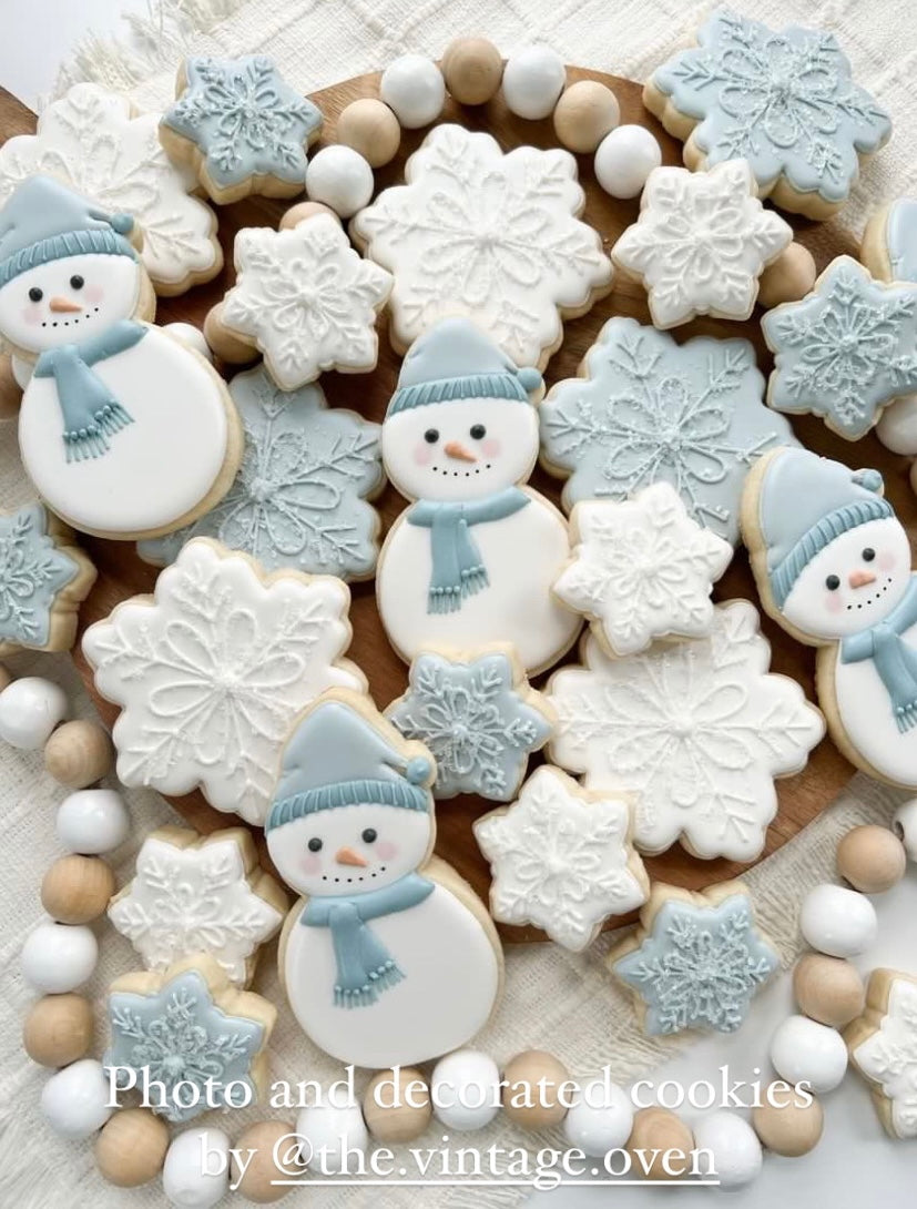 Snowman cookie cutter