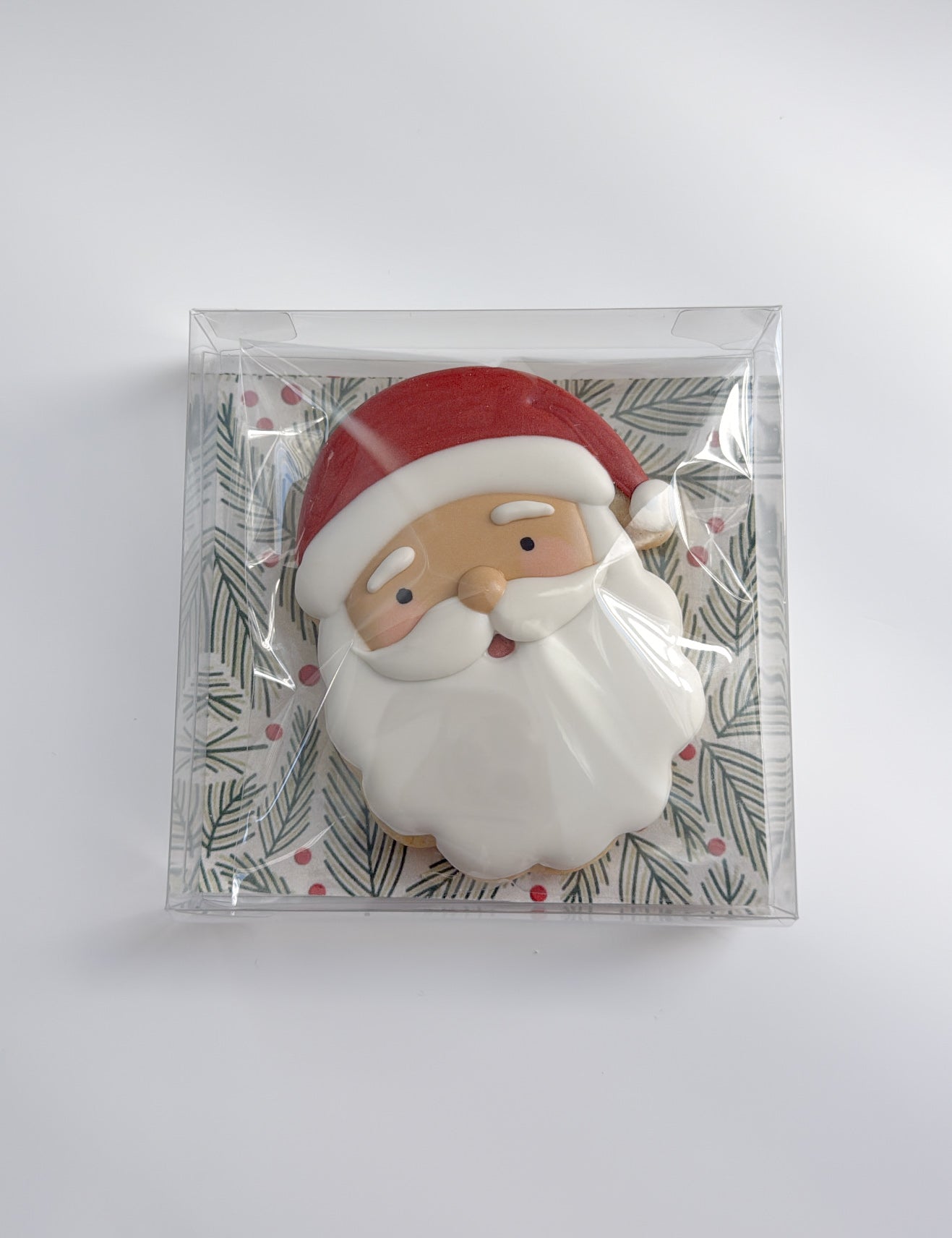 Santa cookie - single (Christmas Presale 2025 - Local pickup ONLY)