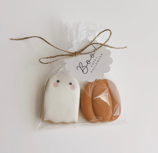 Ghost & Pumpkin - 2PC Mini Set - (Halloween Presale 2026 - Local pickup ONLY)