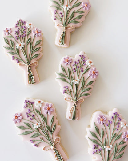 Floral bouquet no. 3 cookie cutter