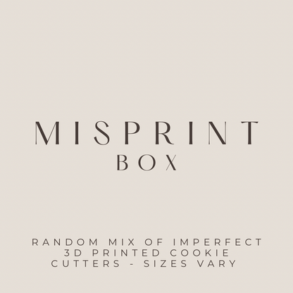 Misprint box (imperfect cookie cutters)