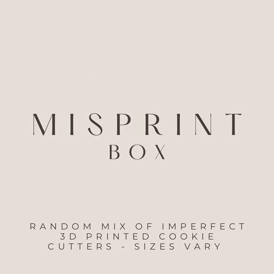 Misprint box (imperfect cookie cutters)