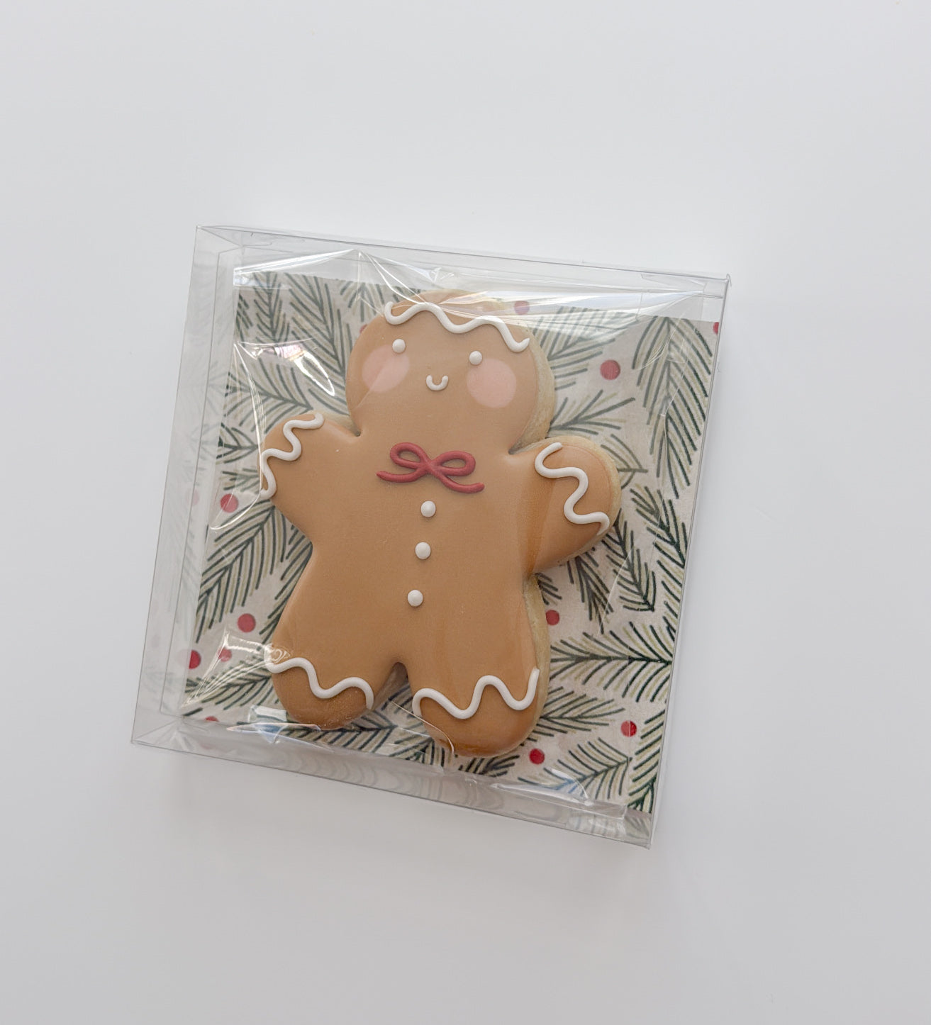 Gingerbread man cookie - single (Christmas Presale 2025 - Local pickup ONLY)