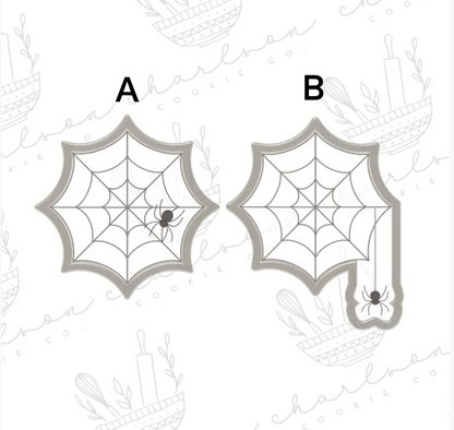 Spider web cookie cutter (sweetdeespatisserie)