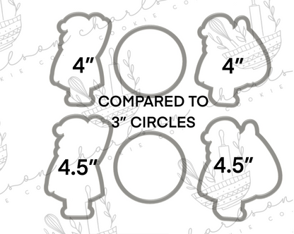 Santa no. 2 cookie cutter