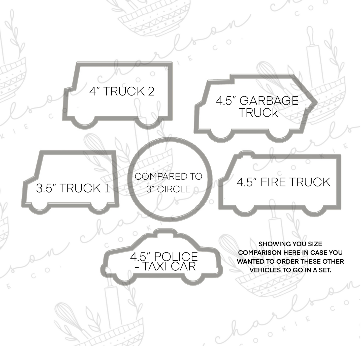 Truck no. 2 cookie cutter